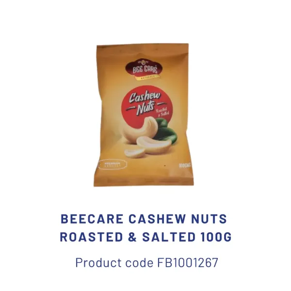 Beecare Peanuts Roasted & Salted 100g