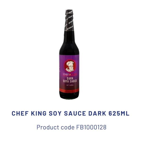 Chef King Soy Sauce Dark 625ml