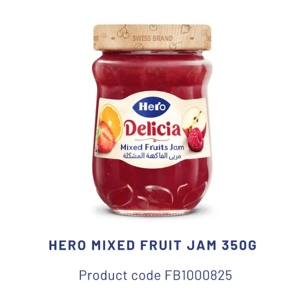 Hero Mixed Fruit Jam 350g