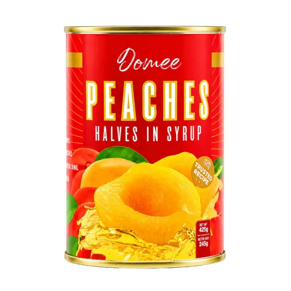 Domee Peach Halves in Syrup 425g