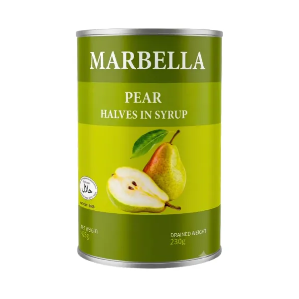 Marbella Pear Halves in Syrup 425g