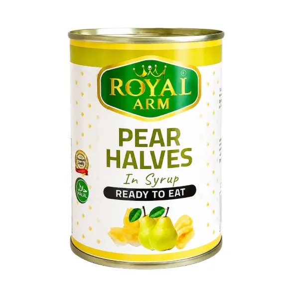 Royal Arm Pear Halves in Syrup 425g
