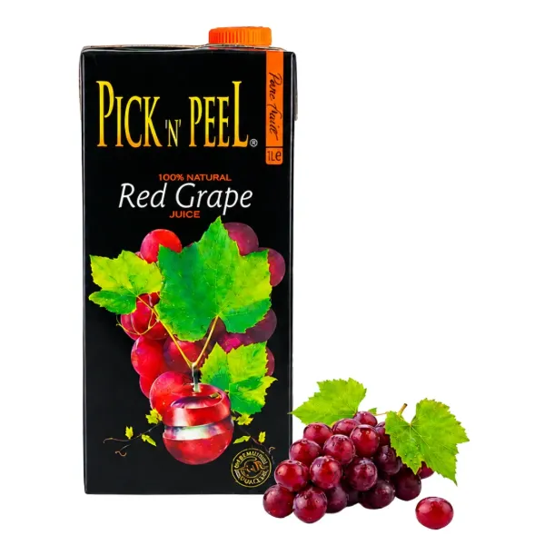 Pick & Peel Red Grape Juice 1L