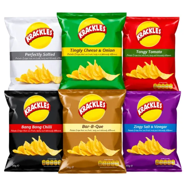 Krackles Assorted Crisps 30g x 48