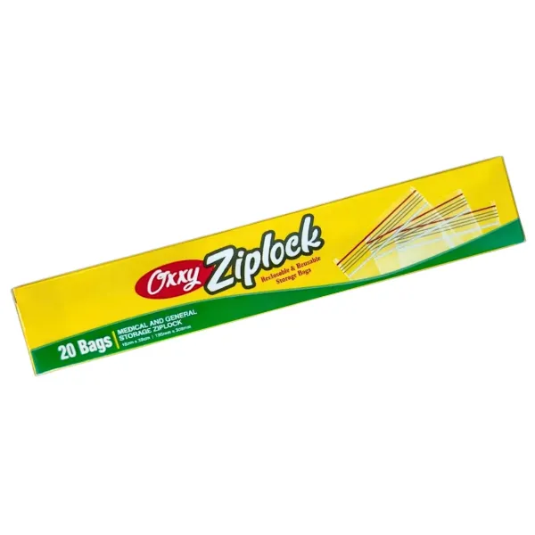 Degradable Ziplock Bags Medium 18 x 20 20pcs