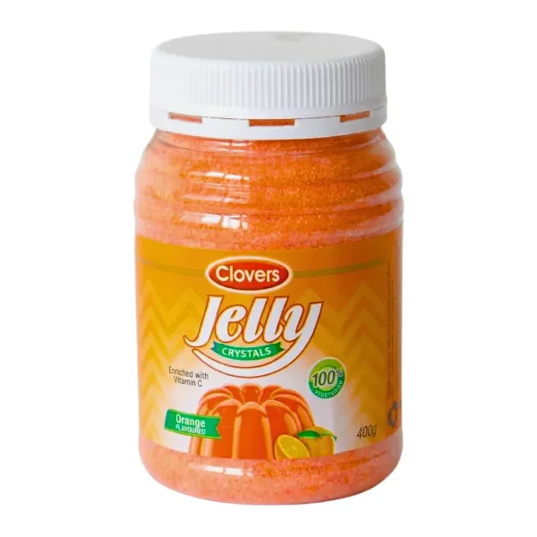 Clovers Jelly Crystals Orange 400g