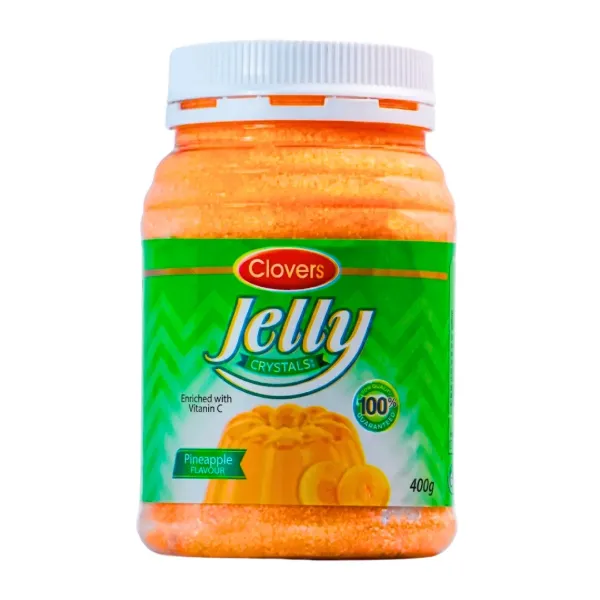 Clovers Jelly Crystals Pineaple 400g