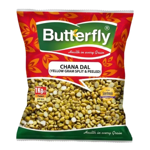 Butterfly Chana Dal (Yellow Gram Split & Peeled) 1kg