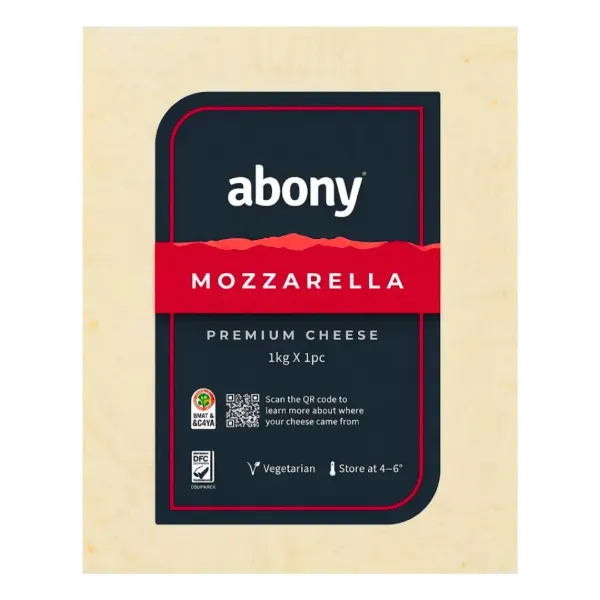 Abony Cheese Mozzarella 1kg