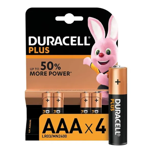 Duracell Battery AAA x 4