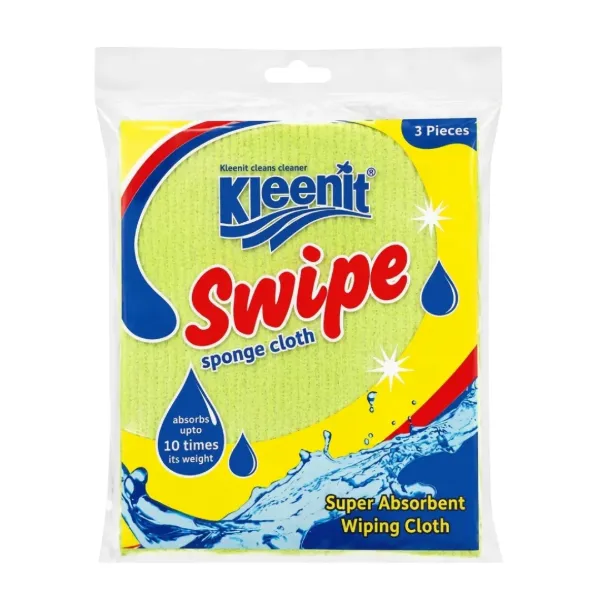 Kleenit Swipe Sponge Cloths 3pcs