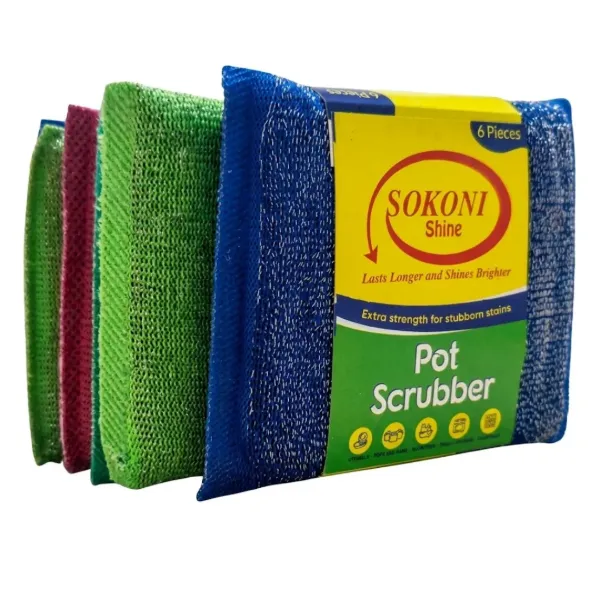 Sokoni Shine Pot Scurbber 6pcs