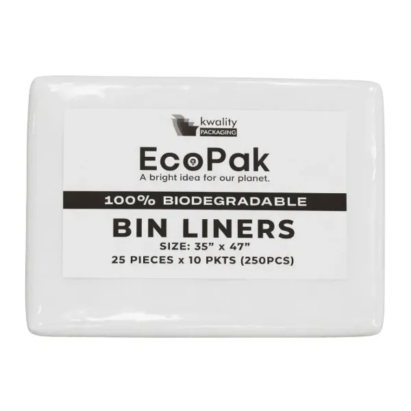KW Degradable Refuse Sack Large 35 x 47 25pcs (Tint Black)