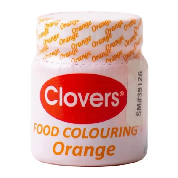 Clovers Food Colour Powder Orange 10g