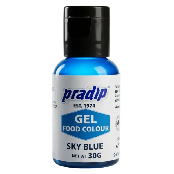 Pradip Gel Food Colour Blue 30g