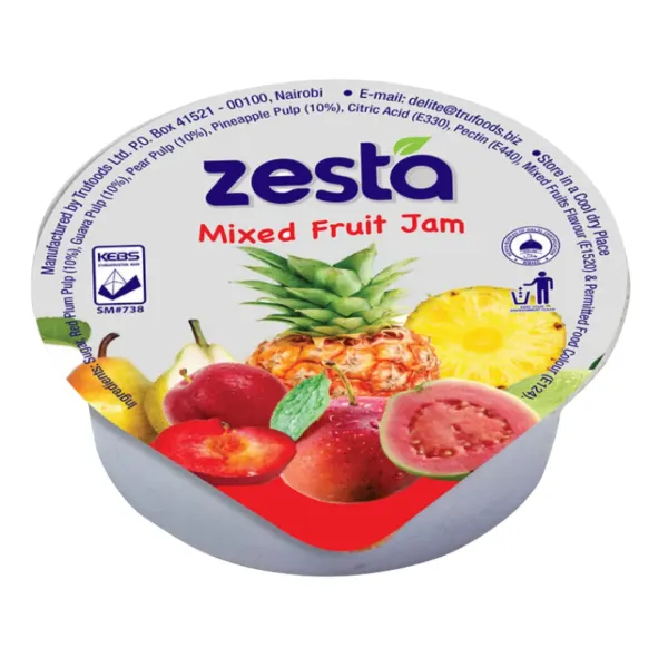 Zesta Mini Mixed Fruit Jam 20g x 100