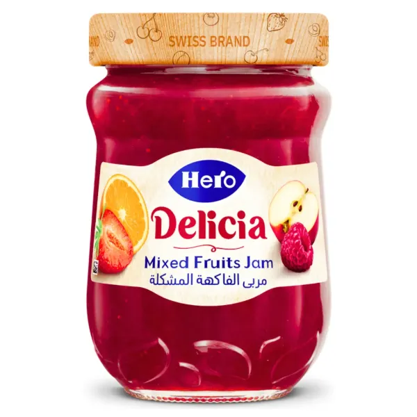 Hero Mixed Fruit Jam 350g