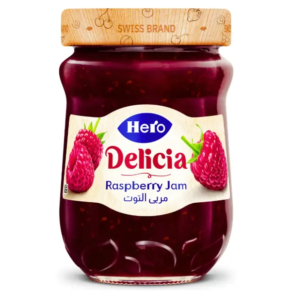 Hero Raspberry Jam 350g