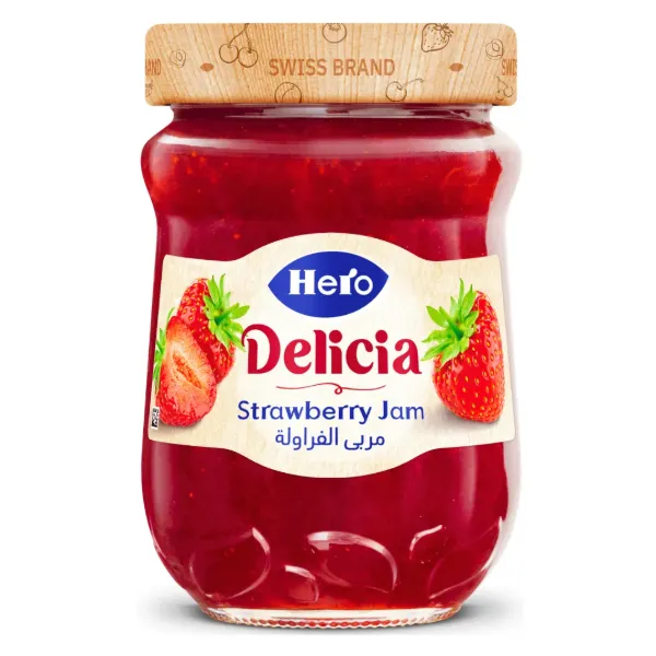 Hero Strawberry Jam 350g