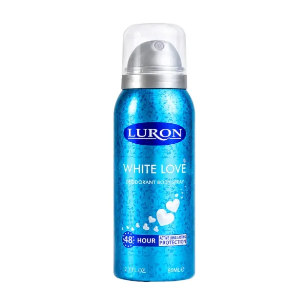 Luron Women Deodorant Body Spray White Love 80ml