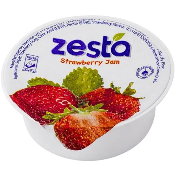Zesta Mini Strawberry Jam 20g x 100