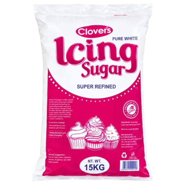 Clovers Icing Sugar 15kg