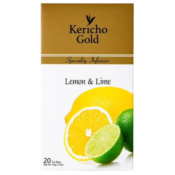 Kericho Gold Tea Bags Lemon & Lime 2g x 20