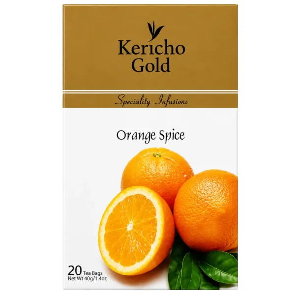 Kericho Gold Tea Bags Orange Spice 2g x 20