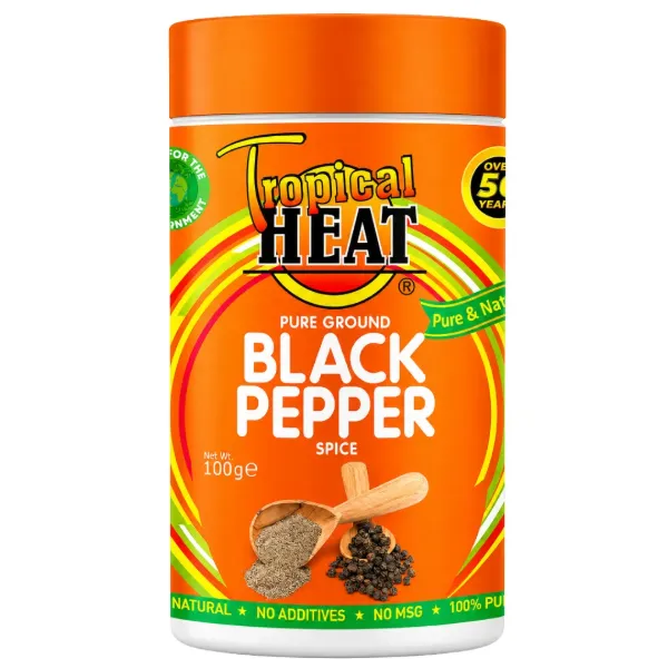 Tropical Heat Black Pepper Powder 100g