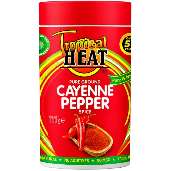 Tropical Heat Cayenne Pepper 100g