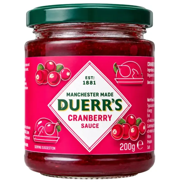 Duerr's Cranberry Compote 200g