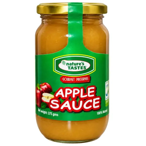 Natures Apple Sauce 375g