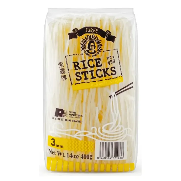 Suree Rice Sticks 3mm 400g