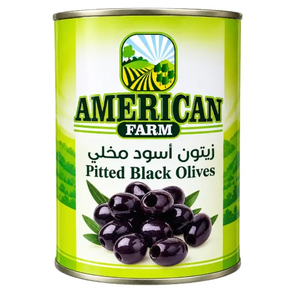 American Farm Pitted Black Olives 3kg