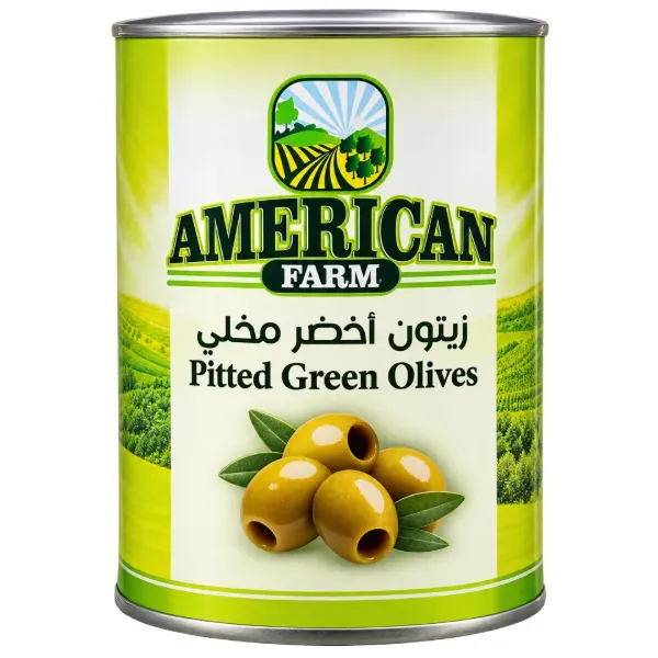 American Farm Pitted Green Olives 3kg