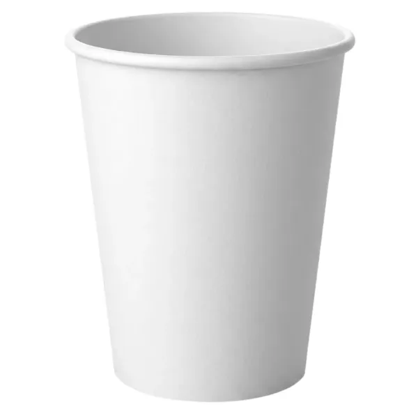 Paper Cups Plain White 200ml (7oz) 50pcs