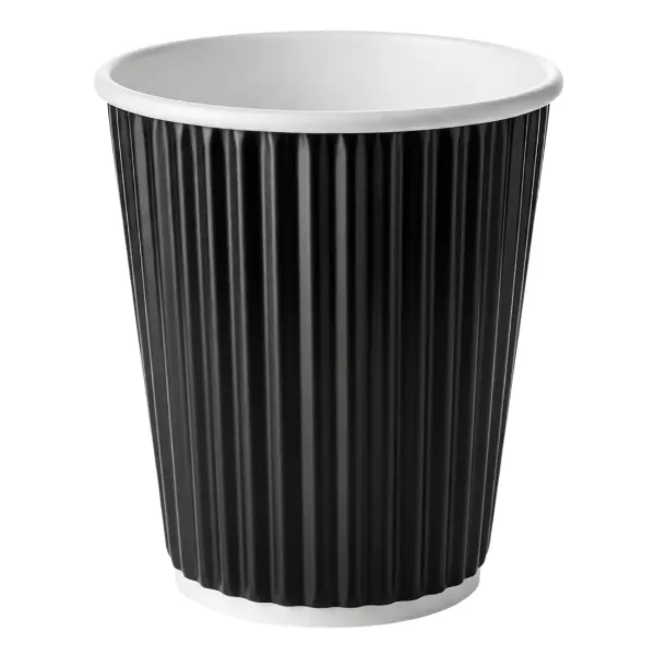 Paper Cups Ripple 250ml (8oz) 25pcs