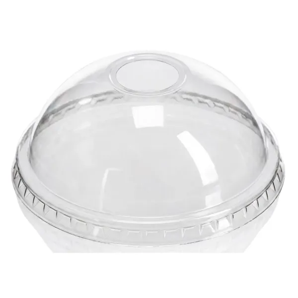 Lids for Plastic Clear Glasses Dome 500ml 50pcs